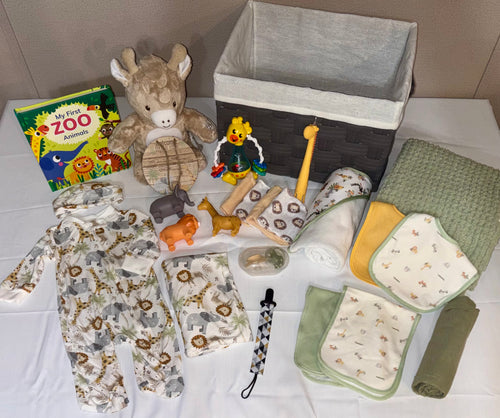 Little Giraffe Gift Basket