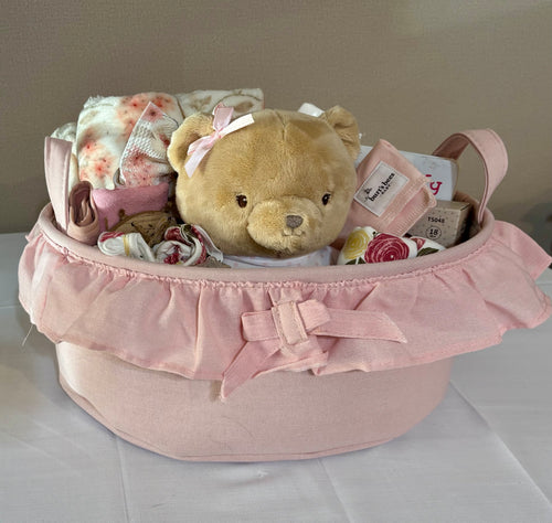 Luxury Baby Girl Gift Basket | Baby Shower Gift | Newborn Gift Box